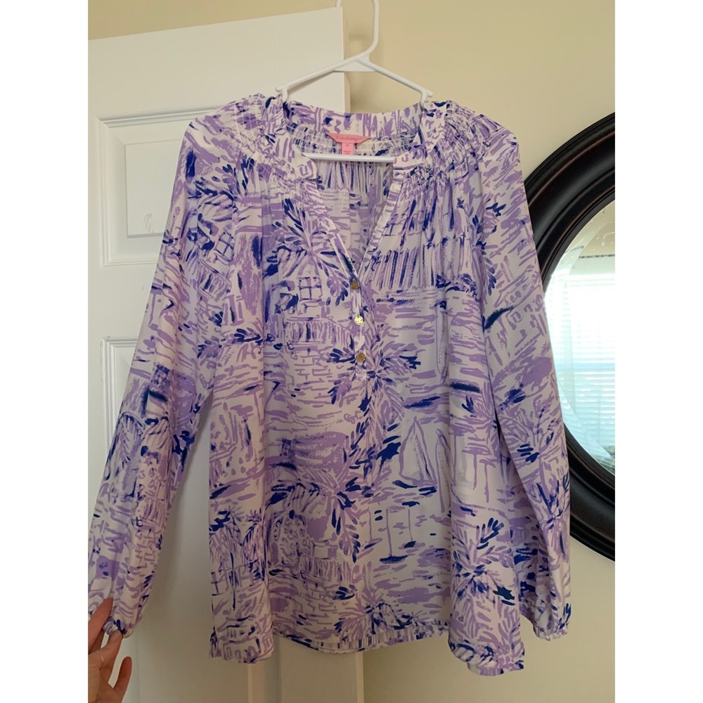 Lilly Pulitzer Elsa Silk Top